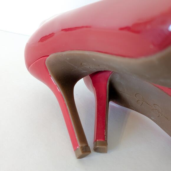 Jessica Simpson Cassani pump in red muse, size 7 - Picture 3 of 6